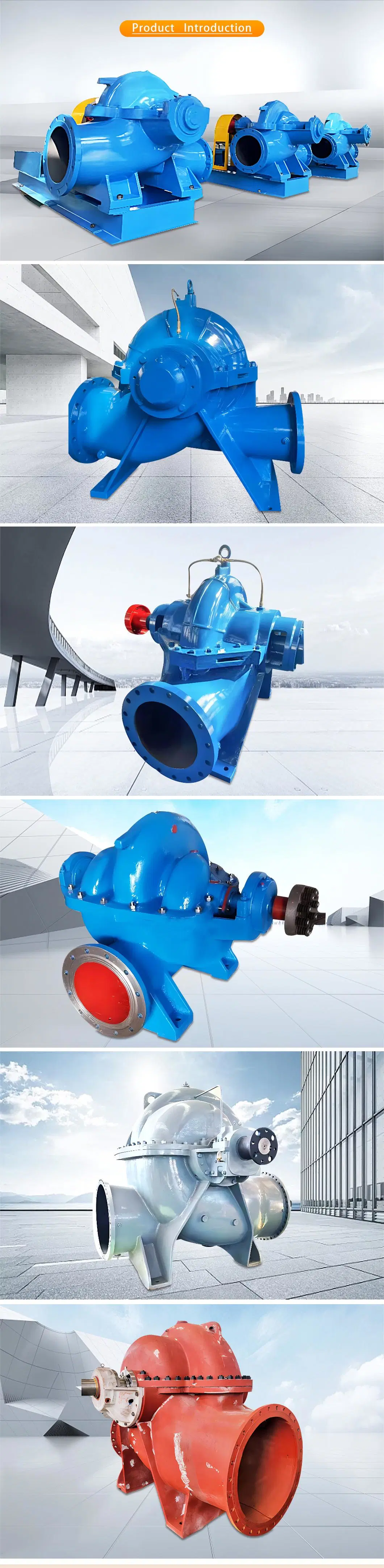 Advanced Double-Suction Water Pump for Municipal Water Supply - Flow Rate: [5700m³ /H], Head: [89.5m], Power: [2670kw]