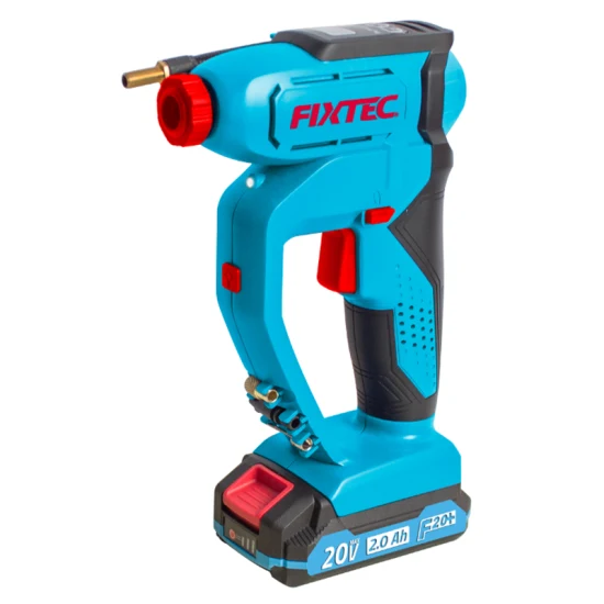 Fixtec 무선 타이어 팽창기 공기 압축기 20V 충전식 배터리 구동 150psi 휴대용 휴대용 공기 펌프